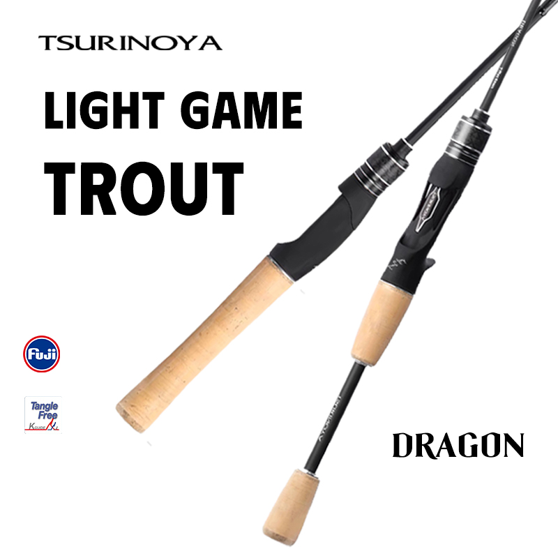 Kastking Reel Zephyr - TSURINOYA Light Trout Rod DRAGON 70g