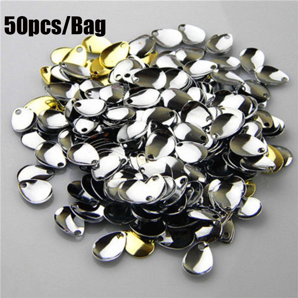 50 Stück Silber glatt Nickel P – Fishing Lure Spoon Bewertung und Preis