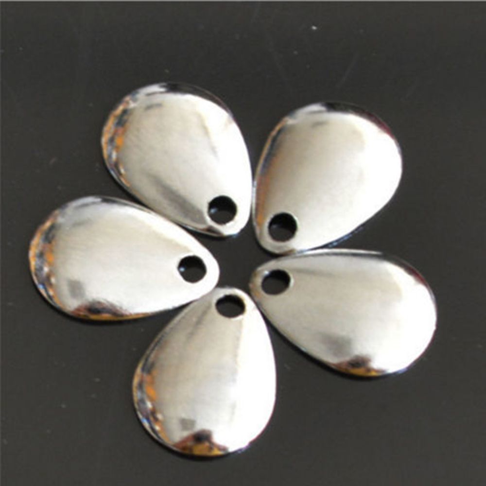 50 Stück Silber glatt Nickel P – Fishing Lure Spoon Bewertung und Preis