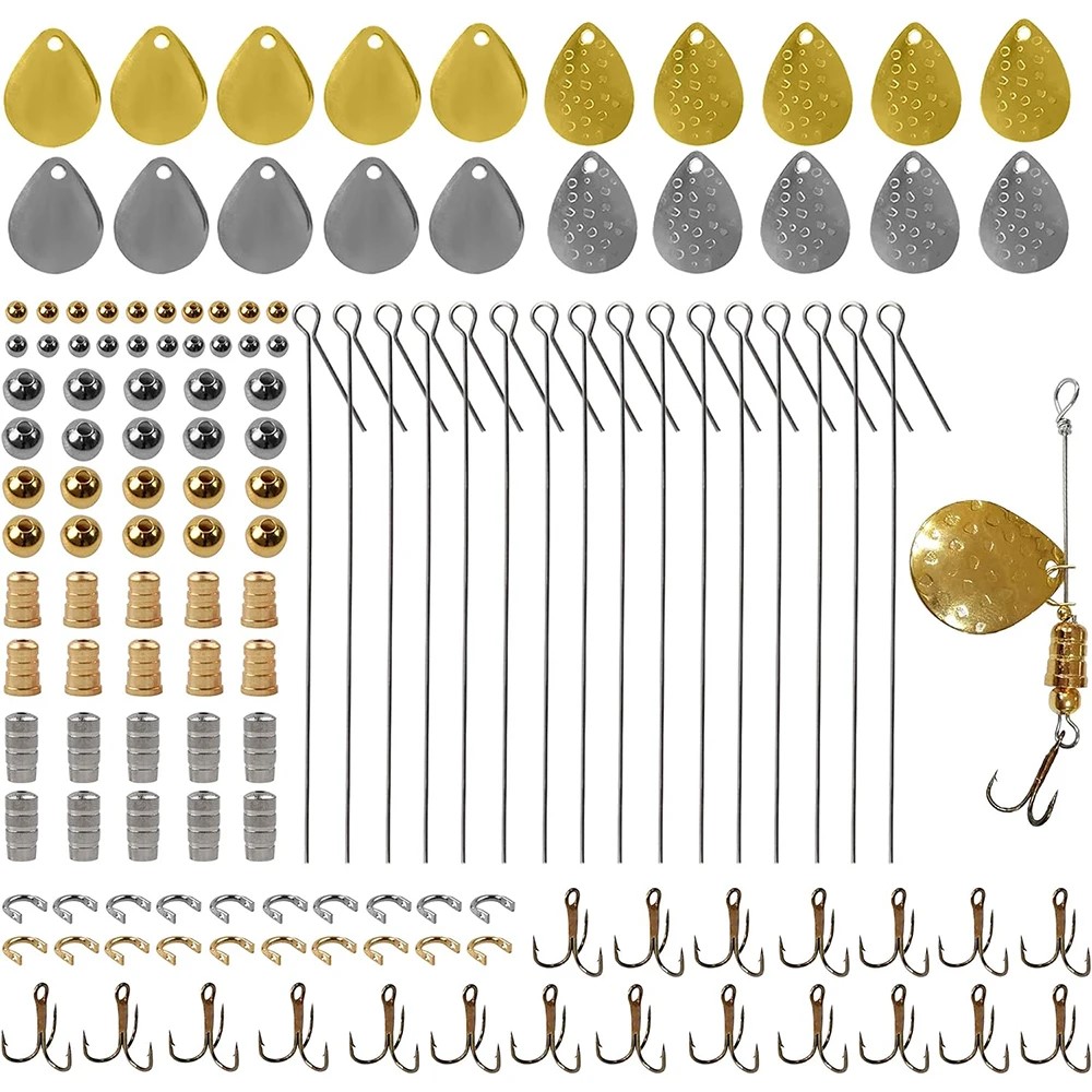 140Pcs Angeln Lockt, Der Kit A – Fishing Lure Blade Bait Bewertung und Preis