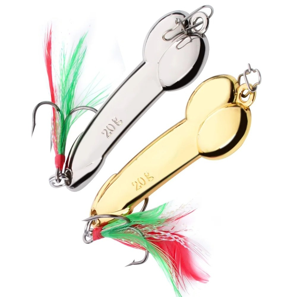 Metall Löffel Penis Form Angel – Fishing Lure Spoon Bewertung und Preis