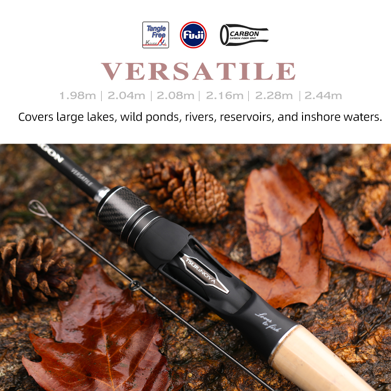 TSURINOYA Vielseitige Angelrut – Kastking Reel Zephyr Bewertung und Preis