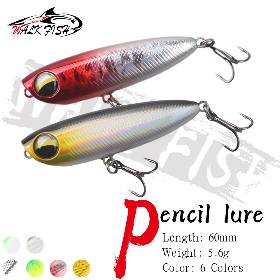 WALK FISH 1 Stück 6cm 5,6g Top – Fishing Lure Topwater Bewertung und Preis